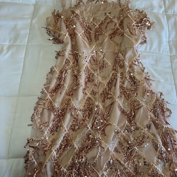 Vici Dolls Pink Sequin Mini Dress - Picture 5 of 5